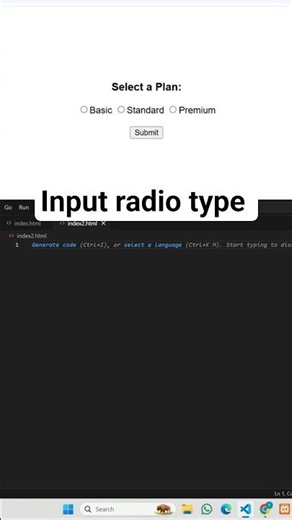HTML & CSS Radio Button | Stylish Selection Design 🎨🧾 | Code Skillzz
