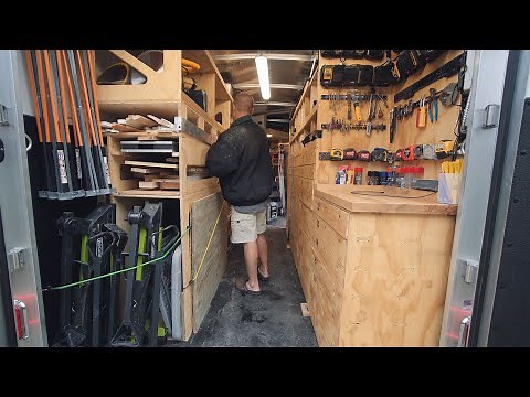 Custom Contractor Trailer Walkthrough - 361
