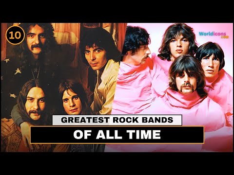 TOP 10 - GREATEST ROCK BANDS OF ALL TIME