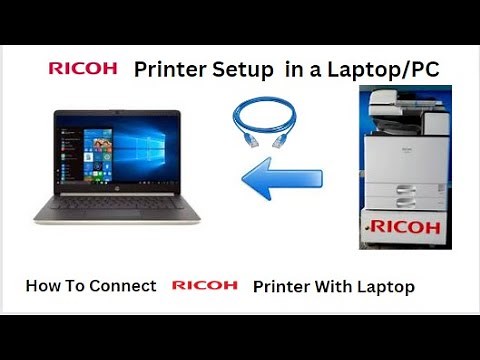 How To Setup Ricoh Printer driver in Wondows 11,Ricoh Printer Driver Download.Ricoh Network Printer.