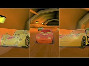 Cars 2 Battle Race with Lightning McQueen, Shu Todoroki, Miguel Camino in Imperial Tour