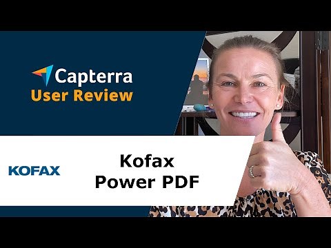 Kofax Power PDF Review: better than adobe pro