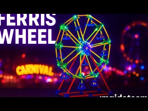 Building the Ultimate K’NEX Ferris Wheel! 🎡Maxima Construction Set Unboxing & Build #imalidotcom