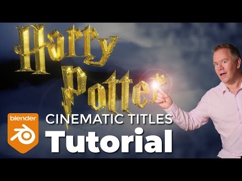 The Secret to Creating CINEMATIC TEXT in Just 15 Minutes! Learn Today. Blender Eevee - Full Tutorial