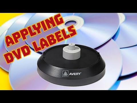 Applying DVD Labels
