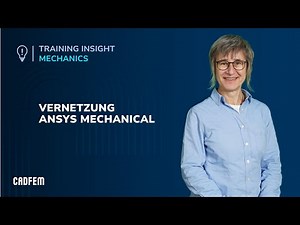 Training Insight: Praxisgerechtes Vernetzen in Ansys Mechanical | CADFEM Training