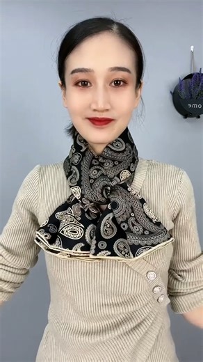 2M views · 59K reactions | Beautiful ways to tie scarf | Clothes tips | Facebook