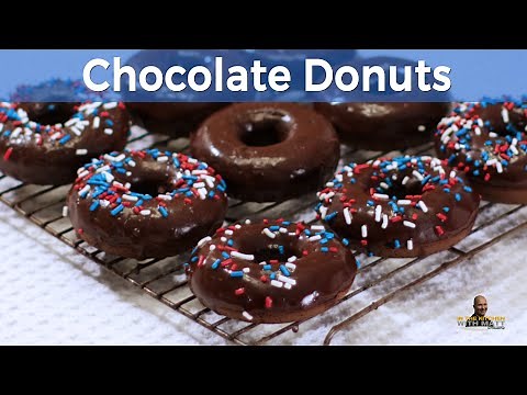 How to Make Chocolate Doughnuts | Easy Chocolate Cake Donuts Recipe