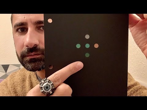 ASMR: The City University Colour Vision Test (informative roleplay)