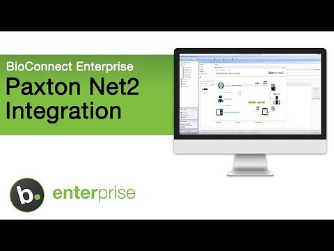 BioConnect Integration with Paxton Net2 - Suprema Fingerprint Reader