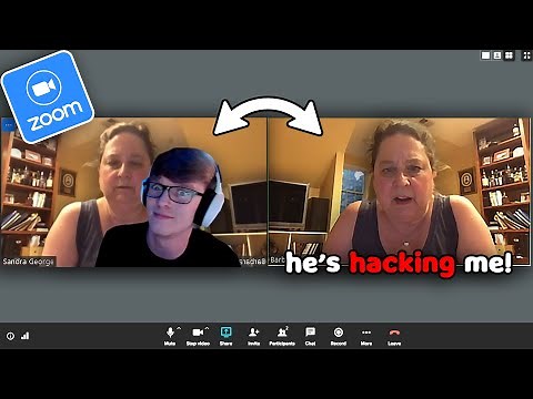 Trolling Zoom Classes....But I'm In Their Room!