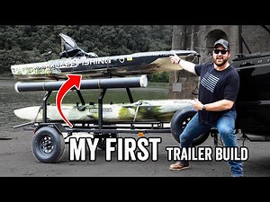 ULTIMATE Fishing Kayak Trailer Build