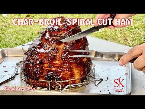 CHAR-BROILED SPIRAL CUT HAM | FULL INSTRUCTIONS W GLAZE | SUPER SIMPLE AND DELICIOUS