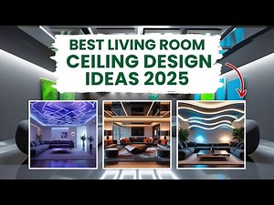 200 AMAZING Living Room Ceiling Designs You Need to See in 2025!