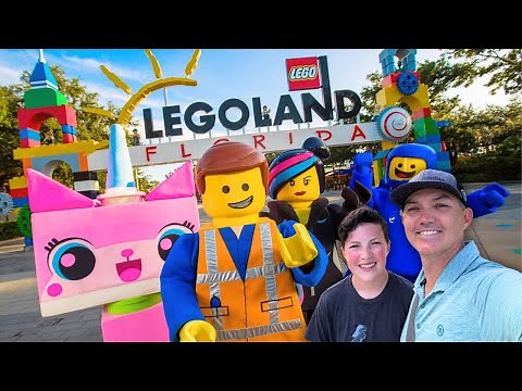 Legoland Florida FULL TOUR Walkthrough | All Rides, Shows Food & More!