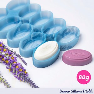 Custom Soap Mold 3.23" Oval Shape | Personalize With Your Logo or Text, Durable Custom Silicone Mold for Soap Making - Etsy