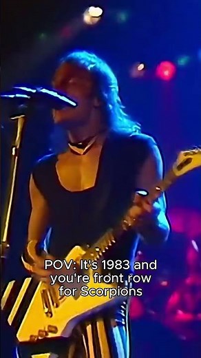 Scorpions 1983 performance of "Can't Live Without You" at Rockpop In Concert!🎸🦂