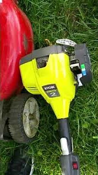 How to fix Ryobi 2 cycle gas weed Wacker no start won't stay running **fix**