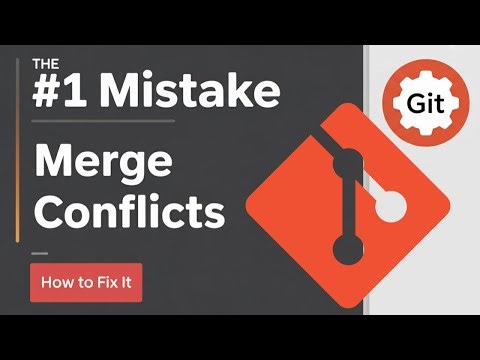 The #1 Merge Conflict Mistake You're Making and How to FIX IT