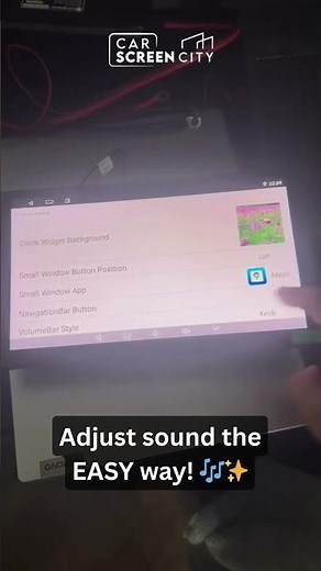 How to Turn On Volume Slider Bar on Your Car Screen | CarPlay & Android Auto 🎶🚗
