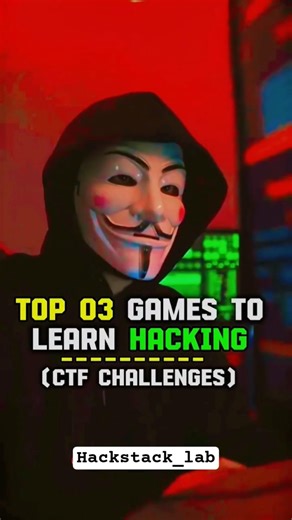 Top 3 Games to Learn HACKING! 🎮🔓. #hackinggames #ctf #ethicalhacking