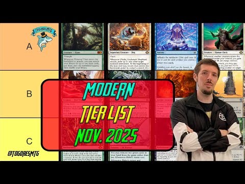 Modern Tier List November 2025