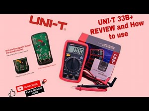 UNI-T UT33B+ Multimeter Unboxing & Testing