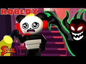 Totally not ALONE IN A DARK HOUSE IN ROBLOX! Let's Play with Combo Panda