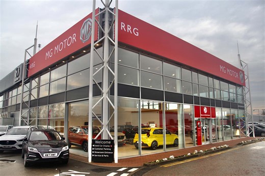 RRG Group opens its first MG showroom with site in Stockport