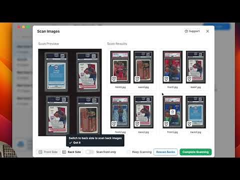 Introducing Trading Card Scanner App