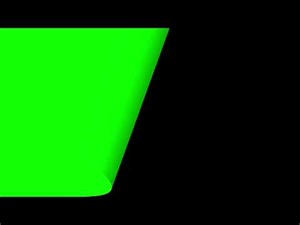 Page Turn Effect│Motion Graphic Transitions│Green Screen│4K│
