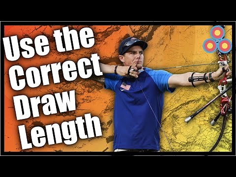 How To Use the Correct Draw Length with a Recurve Style Bow | Optimal Archery Draw Length