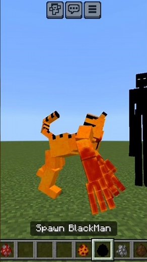 Garfield VS BlackMan. Minecraft addons