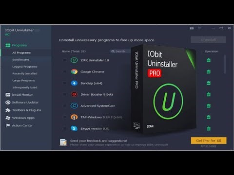 IObit Uninstaller licence