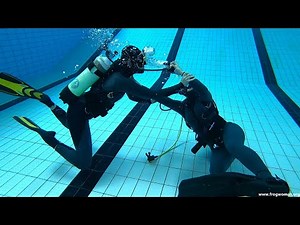 Scuba Spy - Trailer - Two female divers in a scuba fight! [Video 12 of my "Project F"]