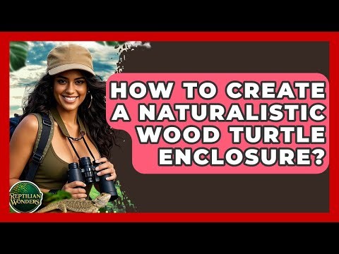 How To Create A Naturalistic Wood Turtle Enclosure? - Reptilian Wonders