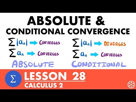 Absolute & Conditional Convergence | Calculus 2 Lesson 28 - JK Math