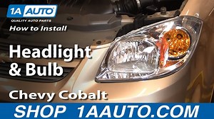 How to Replace Headlight and Bulb 2005-10 Chevy Cobalt