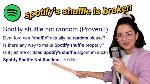 I discovered why Spotify's shuffle isn't random