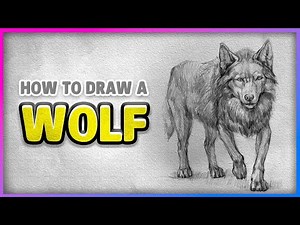 How to Draw a Realistic Wolf Face 🐺 | Step-by-Step Pencil Drawing for Beginners#drawing