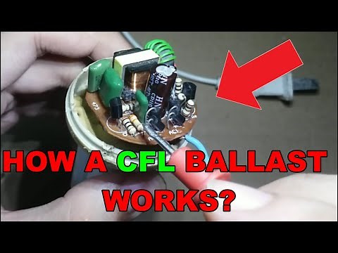 HOW A CFL ELECTRONIC BALLAST WORKS