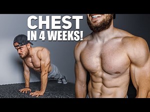 Get BIG CHEST in 4 WEEKS | 2021 Home Workout Challenge