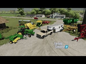 Big Farm Auction (Everything For Sale!) Farming Simulator 22