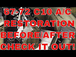 67-72 Gm Truck C10 C20 Restoration Factory AC