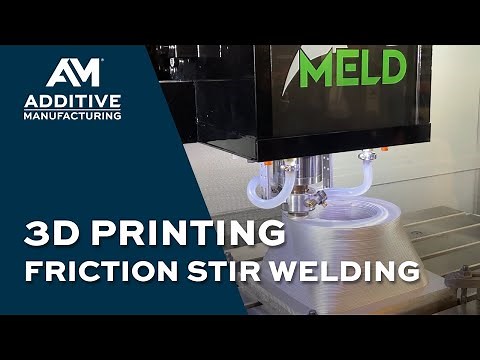 3D Printing From Metal Barstock Using Friction Stir Welding