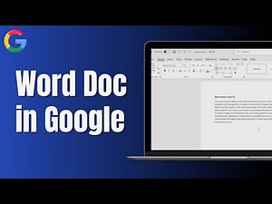 How to Open Microsoft Word Document in Google Docs (2025) | Easy Tutorial