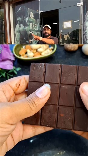 This Chocolate Recipe is Soo Easy 🍫 No Sugar! #chocolate #healthy #recipe #shorts
