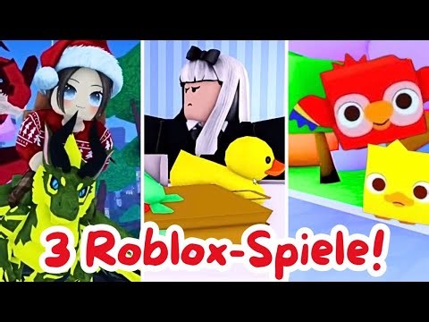 ROBLOX entscheidet, welche Spiele ich spiele! 😱 | Roblox | Gameplay deutsch