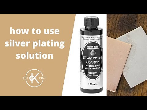 How To Use Silver Plating Solution | Kernowcraft