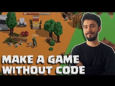 Create a ai game without coding